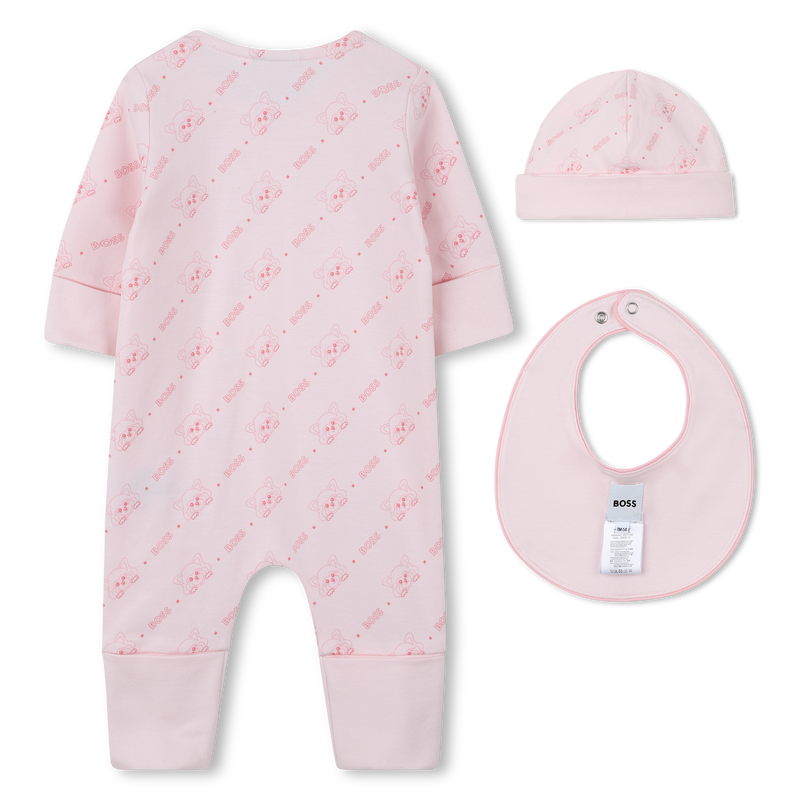pajamas and hat set BOSS 
                    GIRL