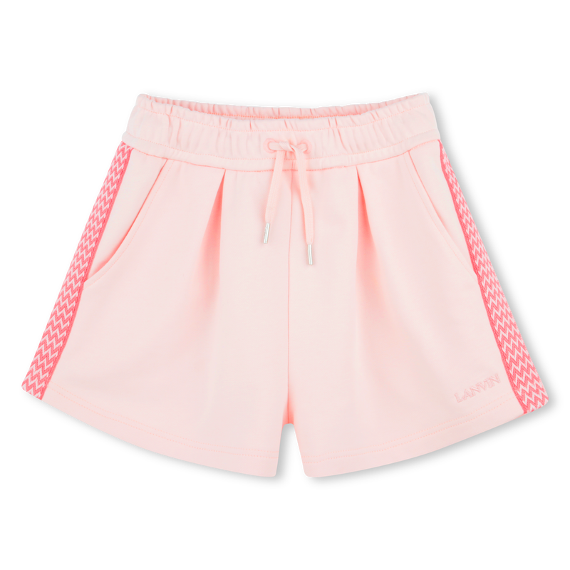 Cotton fleece shorts LANVIN 
                    GIRL
