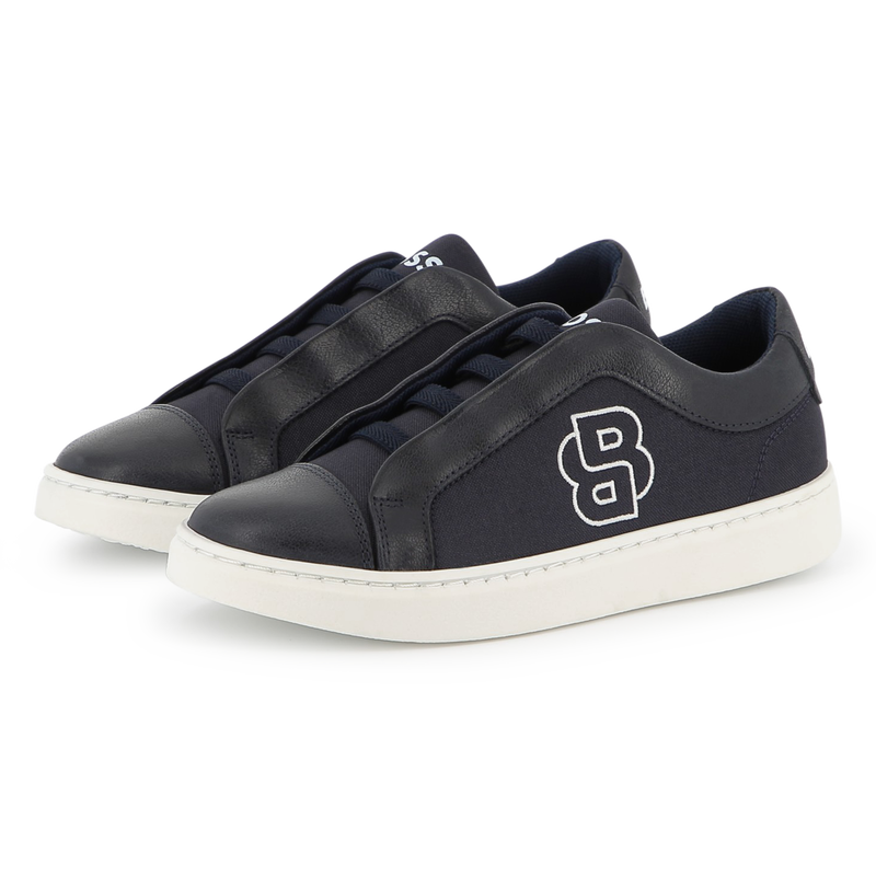 Elasticated lace-up sneakers BOSS 
                    BOY