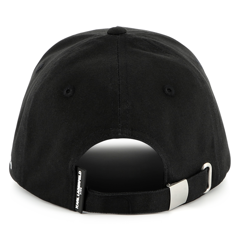 Adjustable cotton baseball cap KARL LAGERFELD KIDS 
                    GIRL