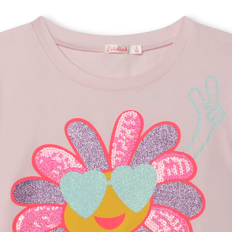 Graphic print relaxed fit tee BILLIEBLUSH 
                    GIRL