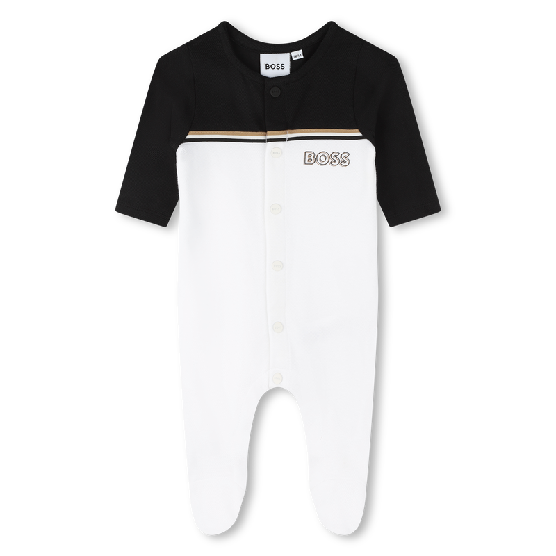 Braid-detail sleep set BOSS 
                    BOY