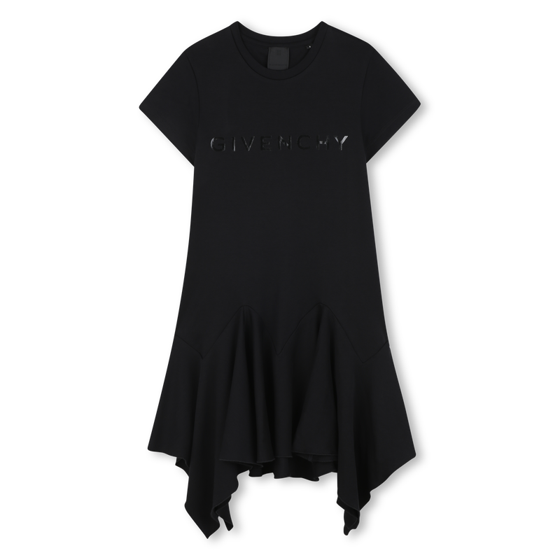 Dress with asymmetric frill GIVENCHY 
                    GIRL