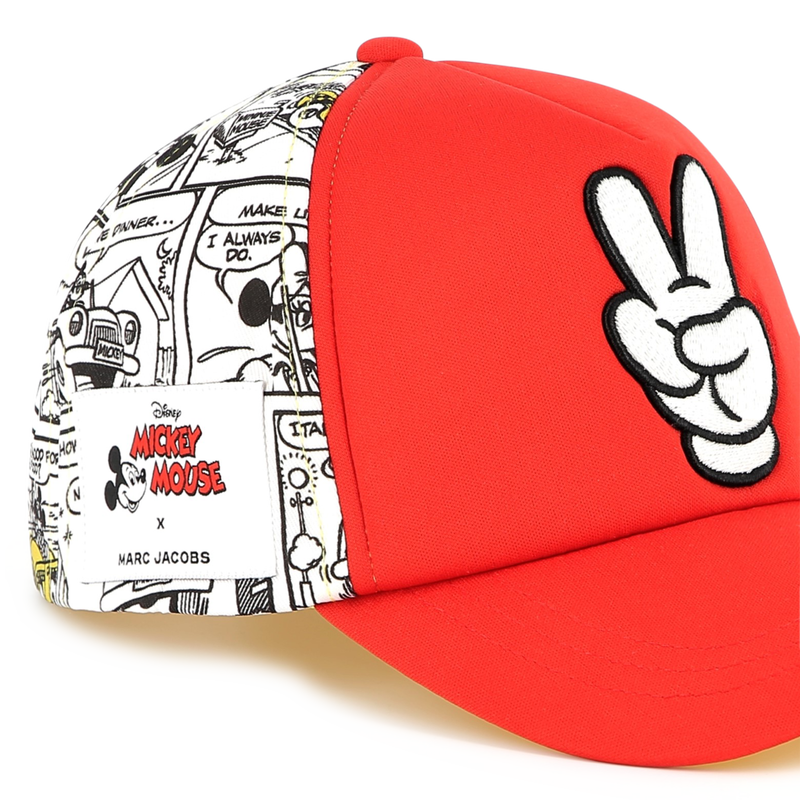 Embroidered cap THE MARC JACOBS 
                    BOY