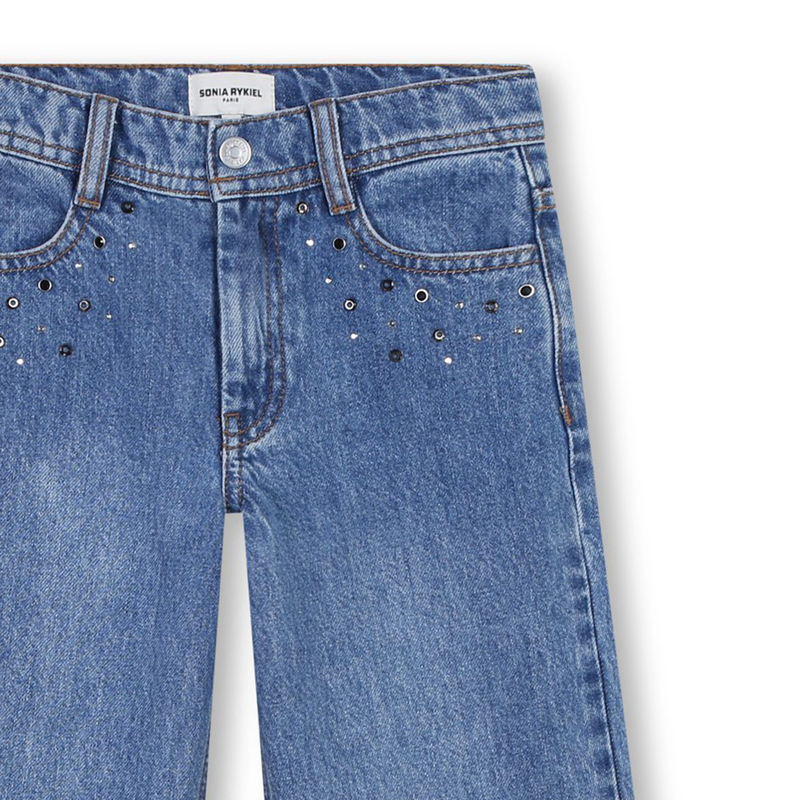 Diamanté Pocket Jeans SONIA RYKIEL 
                    GIRL
