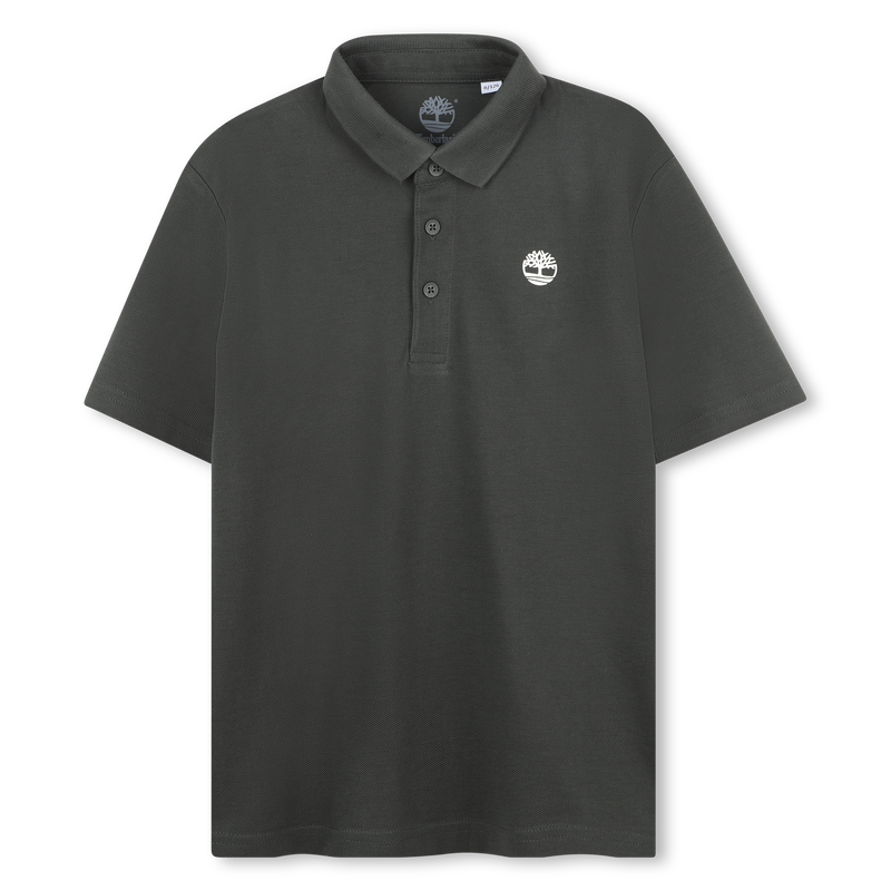 Plain polo with logo on chest TIMBERLAND 
                    BOY