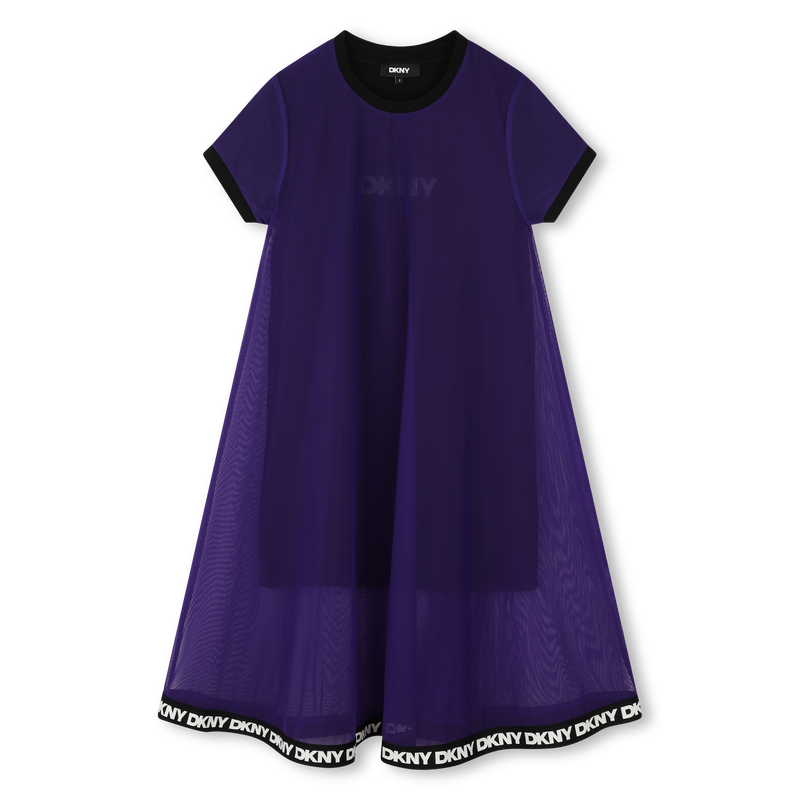 Short-Sleeved Layered Dress DKNY 
                    GIRL