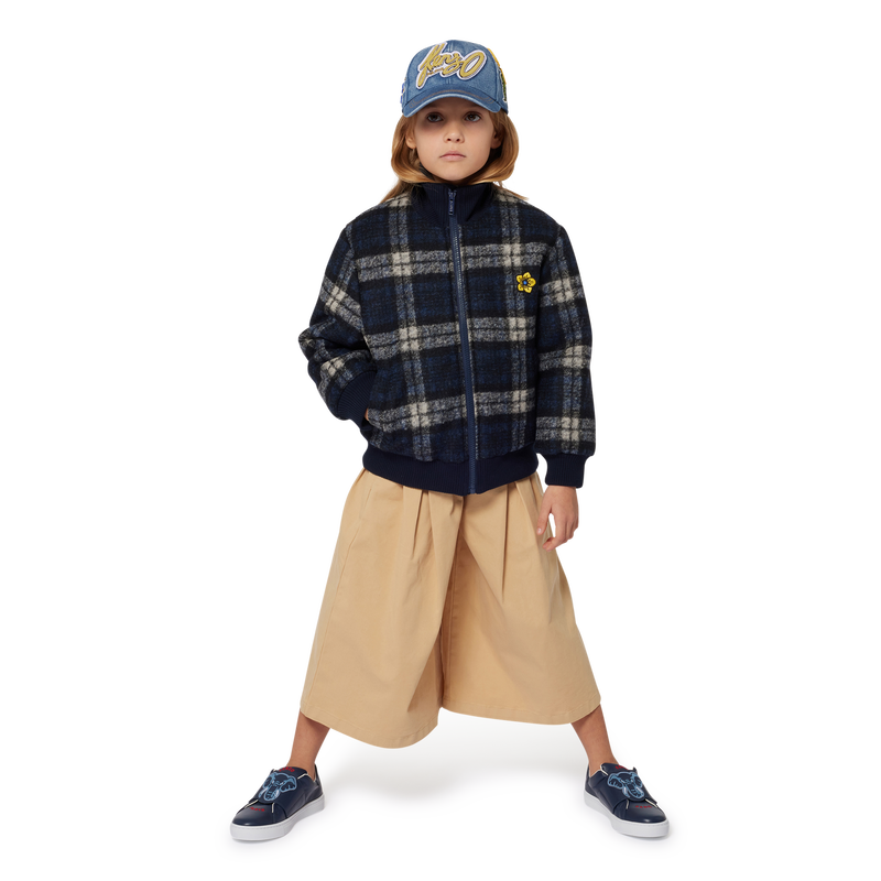 Leather Velcro Sneakers KENZO KIDS 
                    UNISEX