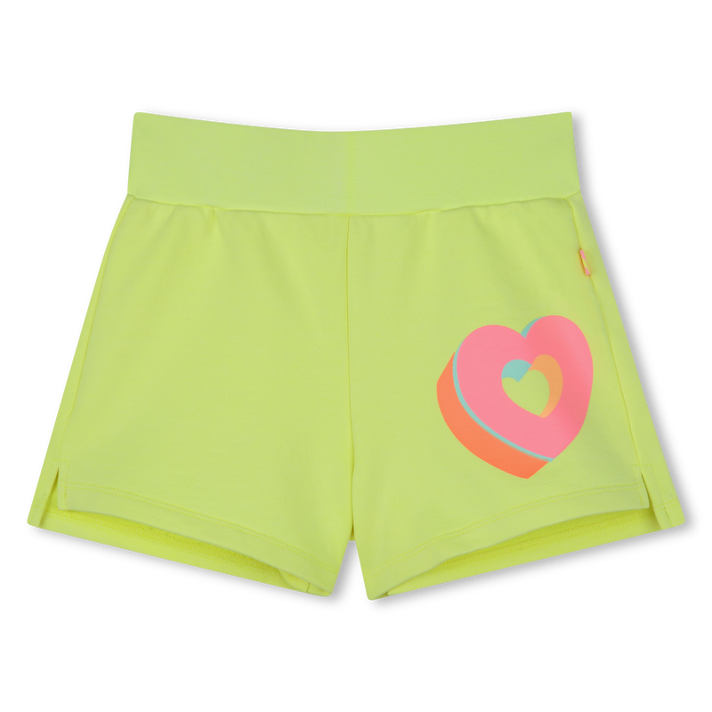 Fleece shorts with hearts BILLIEBLUSH 
                    GIRL