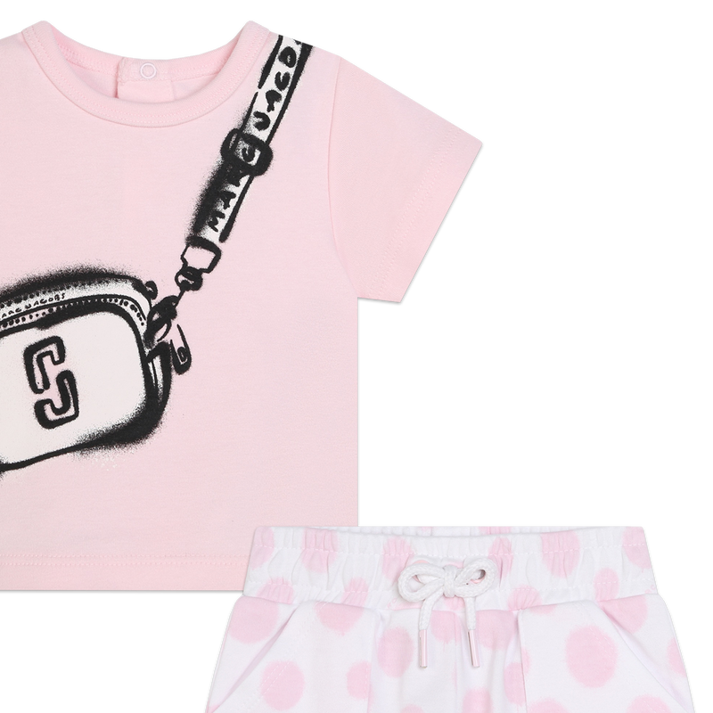Two-Piece Cotton Ensemble THE MARC JACOBS 
                    UNISEX