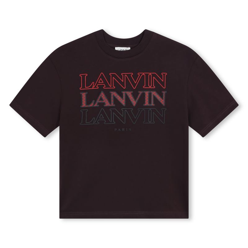 Short-Sleeved Logo T-Shirt LANVIN 
                    BOY