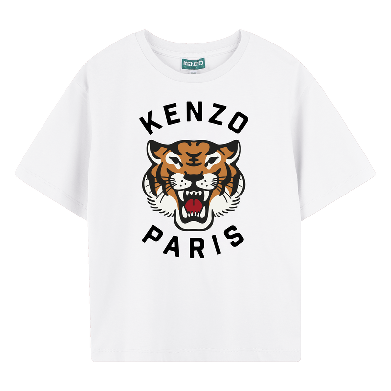 Printed cotton T-shirt KENZO KIDS 
                    BOY