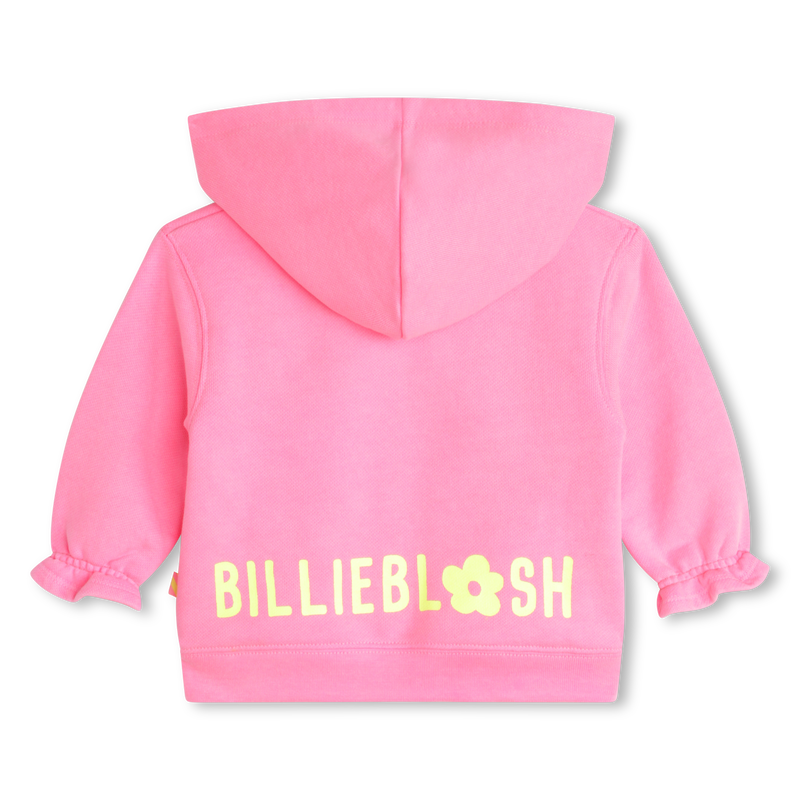 Hooded fleece cardigan BILLIEBLUSH 
                    GIRL