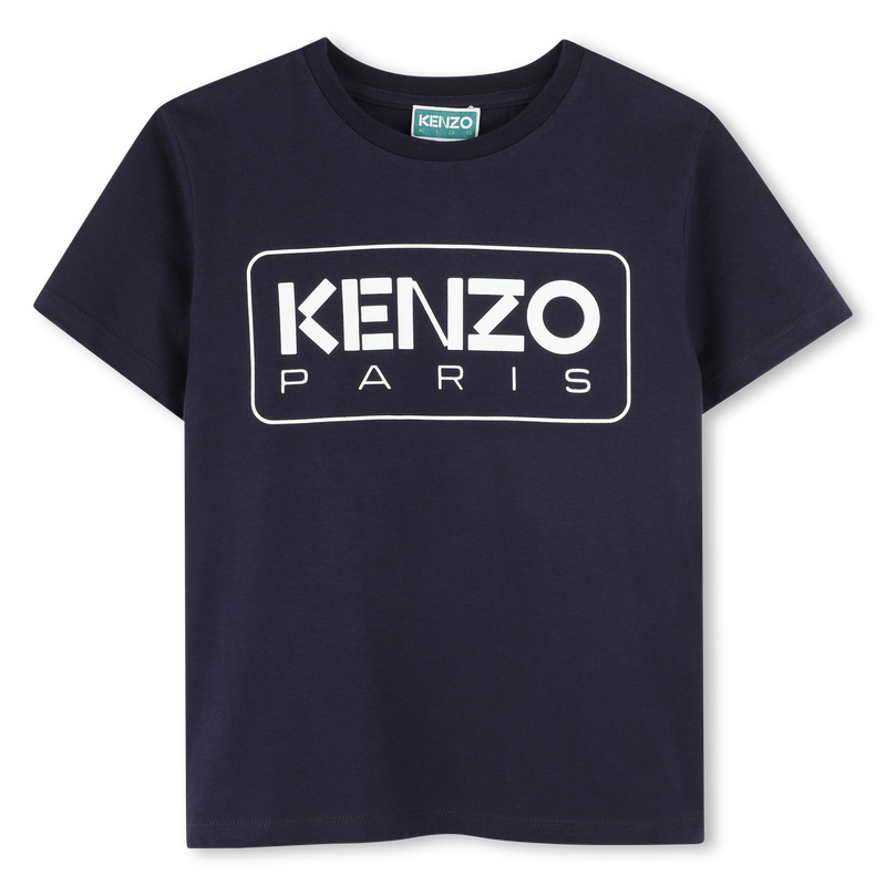 Short-sleeved cotton T-shirt KENZO KIDS 
                    BOY
