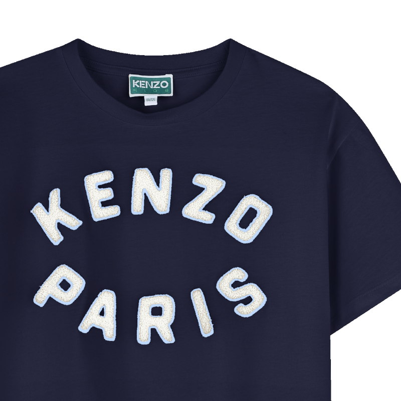 Short-sleeved cotton T-shirt KENZO KIDS 
                    UNISEX