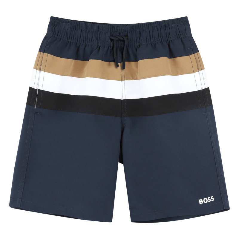 Striped swimming trunks BOSS 
                    BOY