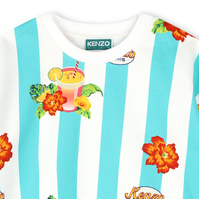 Fleece sweatshirt KENZO KIDS 
                    GIRL