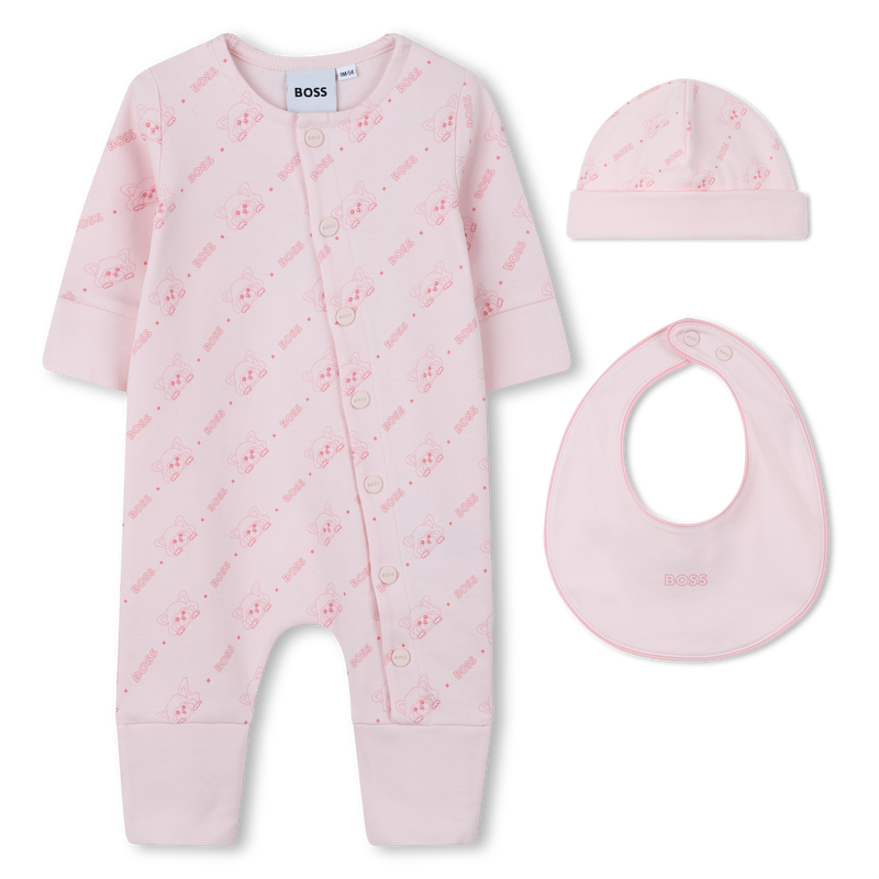 pajamas and hat set BOSS 
                    GIRL