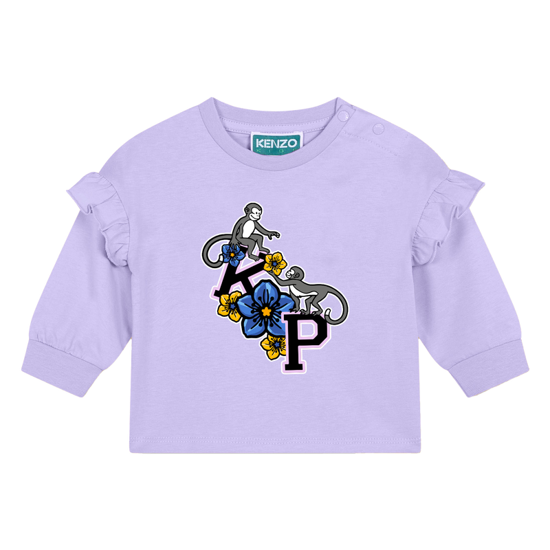 Long-Sleeved T-Shirt KENZO KIDS 
                    GIRL