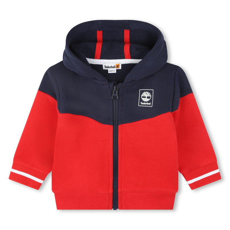 Hooded jogging cardigan TIMBERLAND 
                    BOY