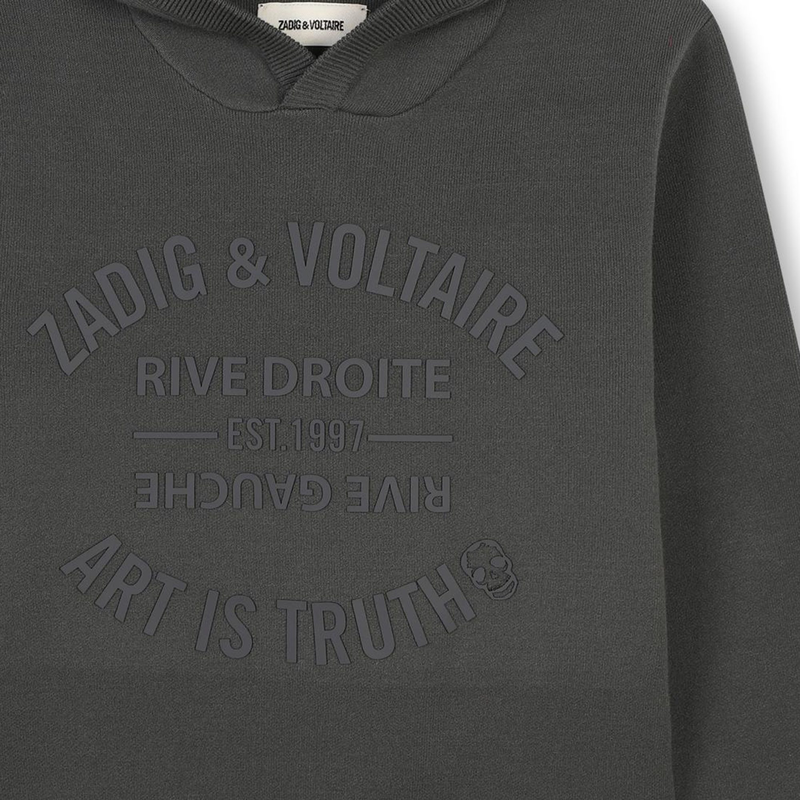 Hooded Knit Sweater ZADIG & VOLTAIRE 
                    BOY
