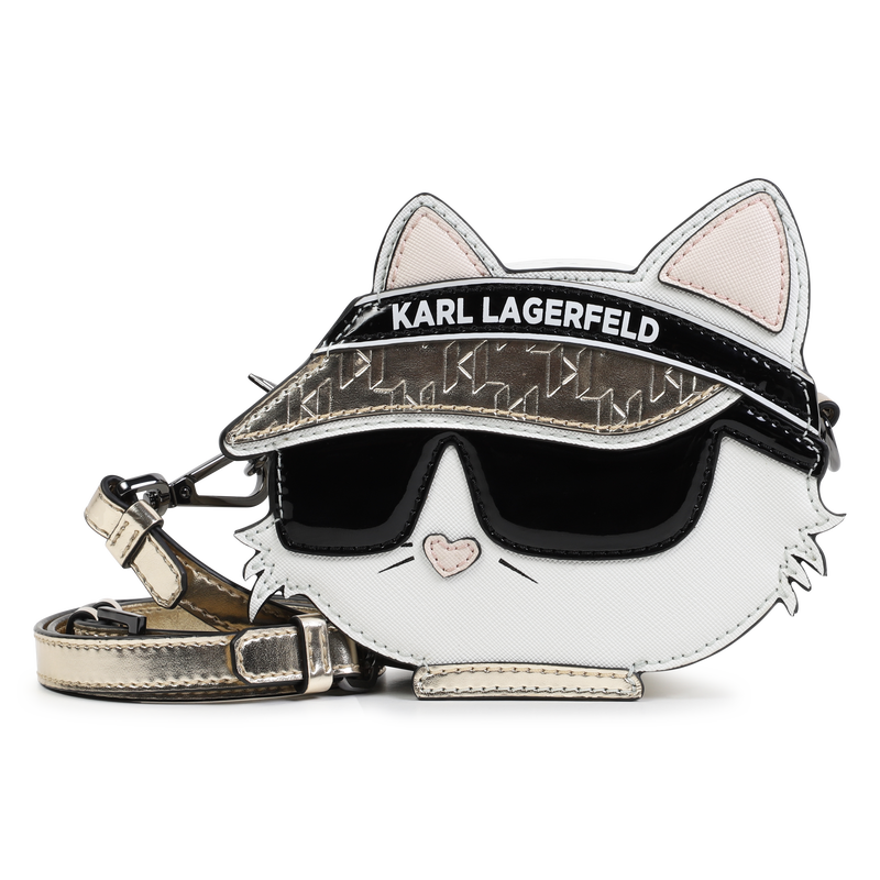 Coated fabric handbag KARL LAGERFELD KIDS 
                    GIRL