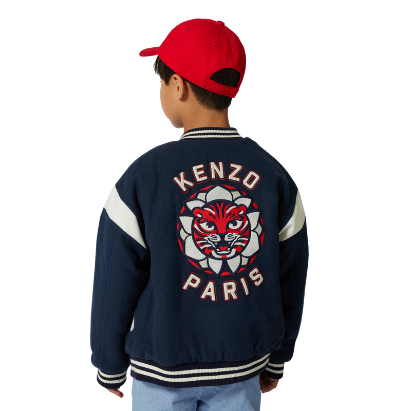 Embroidered cotton cap KENZO KIDS 
                    UNISEX