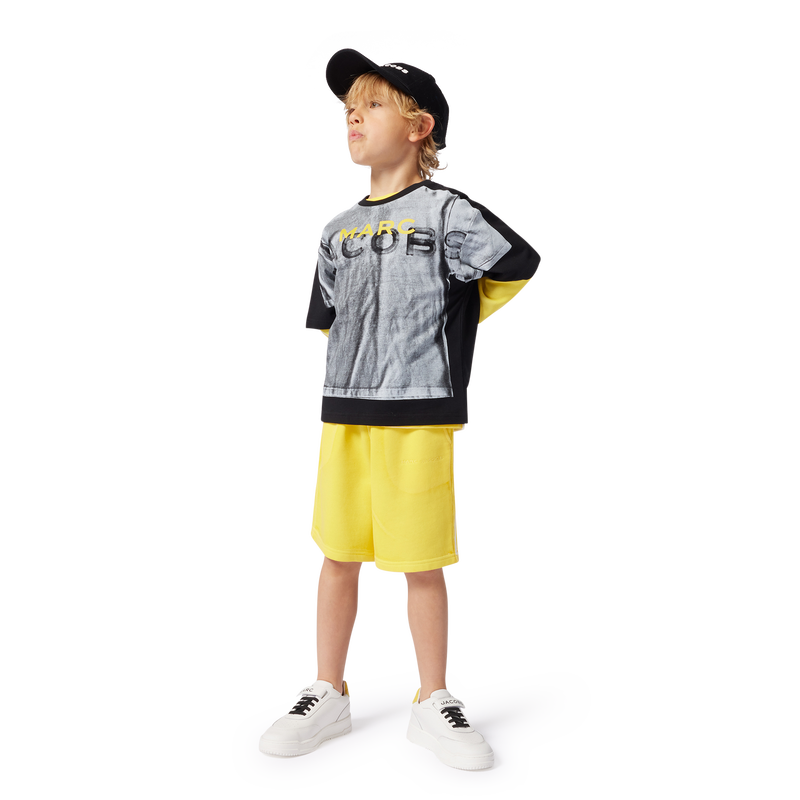 Trompe-l'oeil T-shirt THE MARC JACOBS 
                    BOY