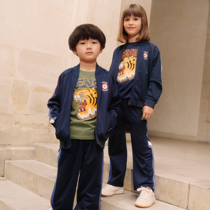 Piqué Knit Sweatpants KENZO KIDS 
                    UNISEX