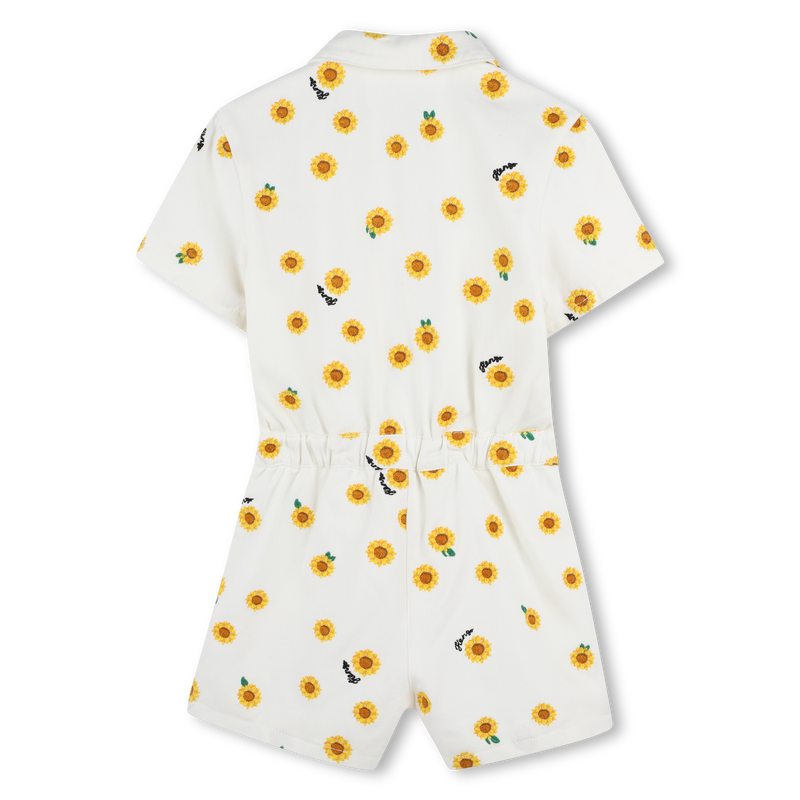 Cotton shorts romper KENZO KIDS 
                    GIRL
