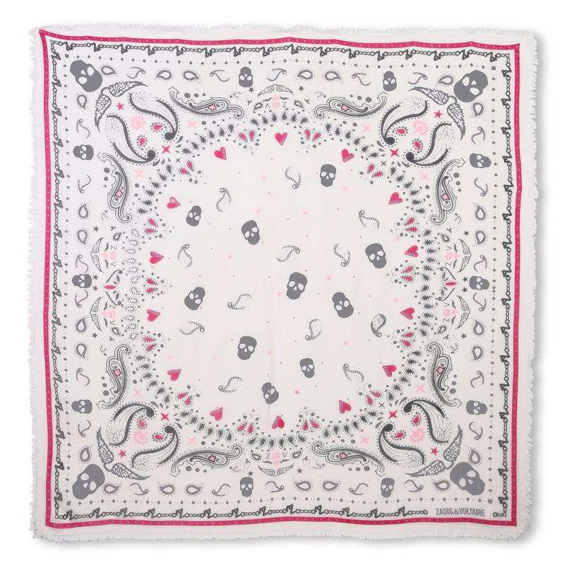 Patterned shawl ZADIG & VOLTAIRE 
                    GIRL