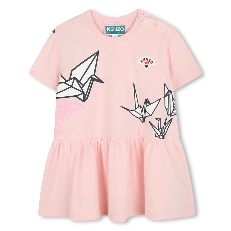 Short-sleeved dress KENZO KIDS 
                    GIRL
