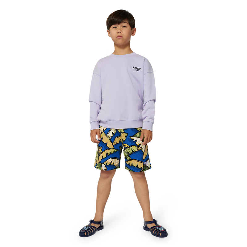 Elastic waist Bermuda shorts KENZO KIDS 
                    BOY