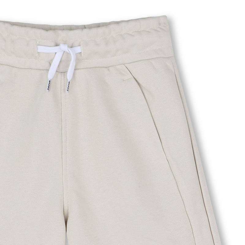 Plain fleece Bermuda shorts BOSS 
                    BOY