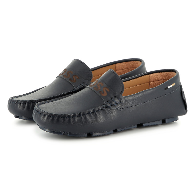 Leather loafers BOSS 
                    BOY