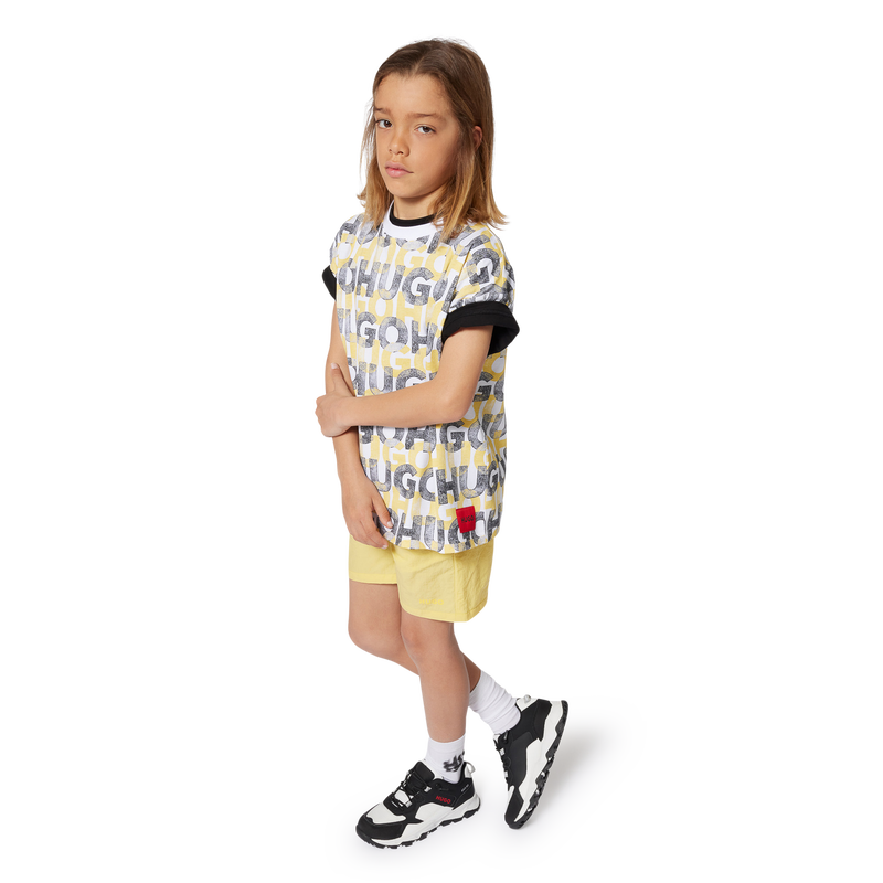 Water-repellent swim shorts HUGO 
                    BOY