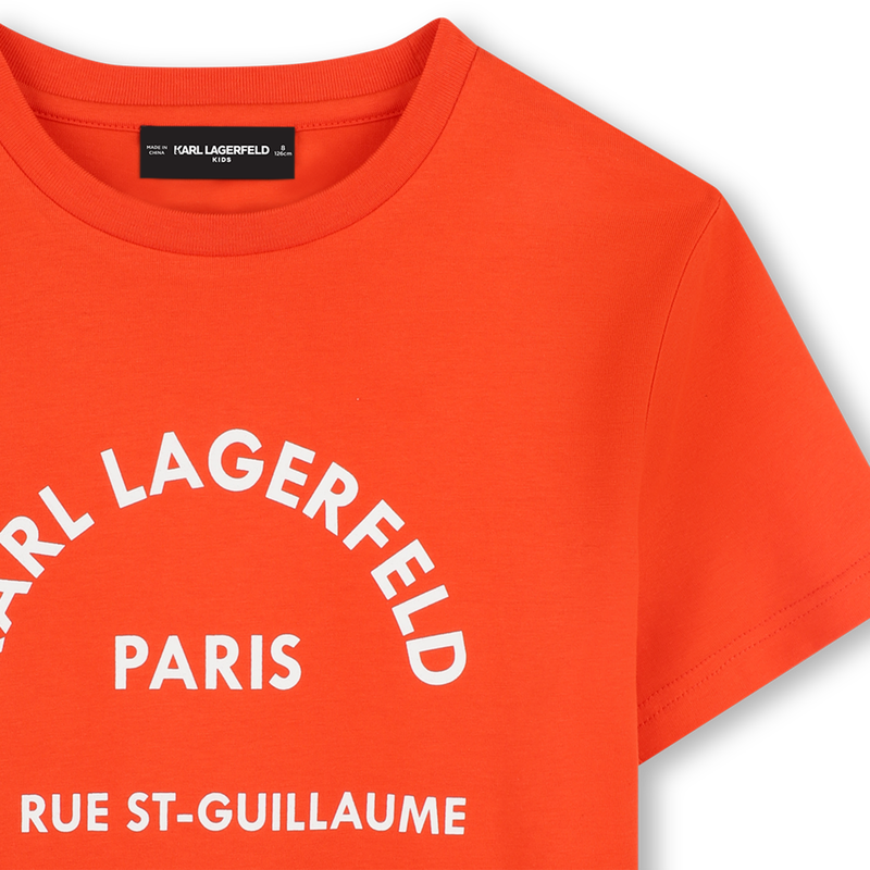 Short-sleeved T-shirt KARL LAGERFELD KIDS 
                    BOY