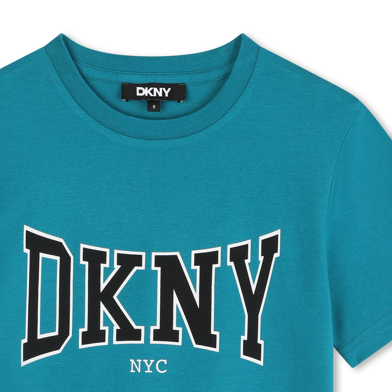 Short-Sleeved Cotton T-Shirt DKNY 
                    BOY