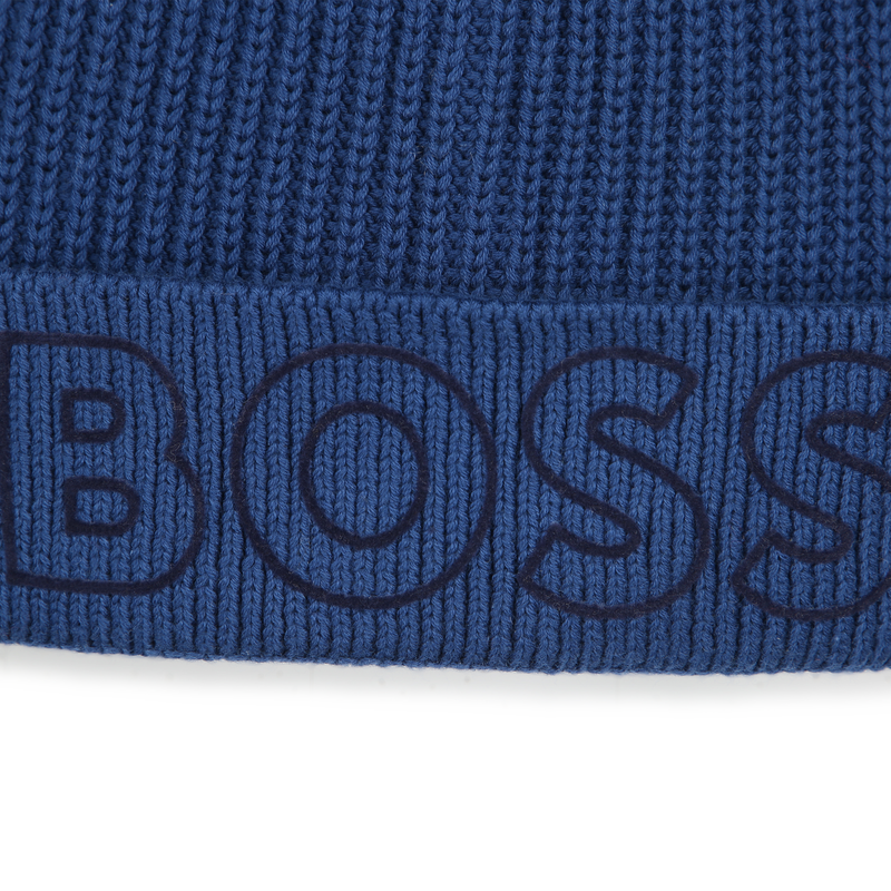 Snug Cotton Beanie BOSS 
                    BOY
