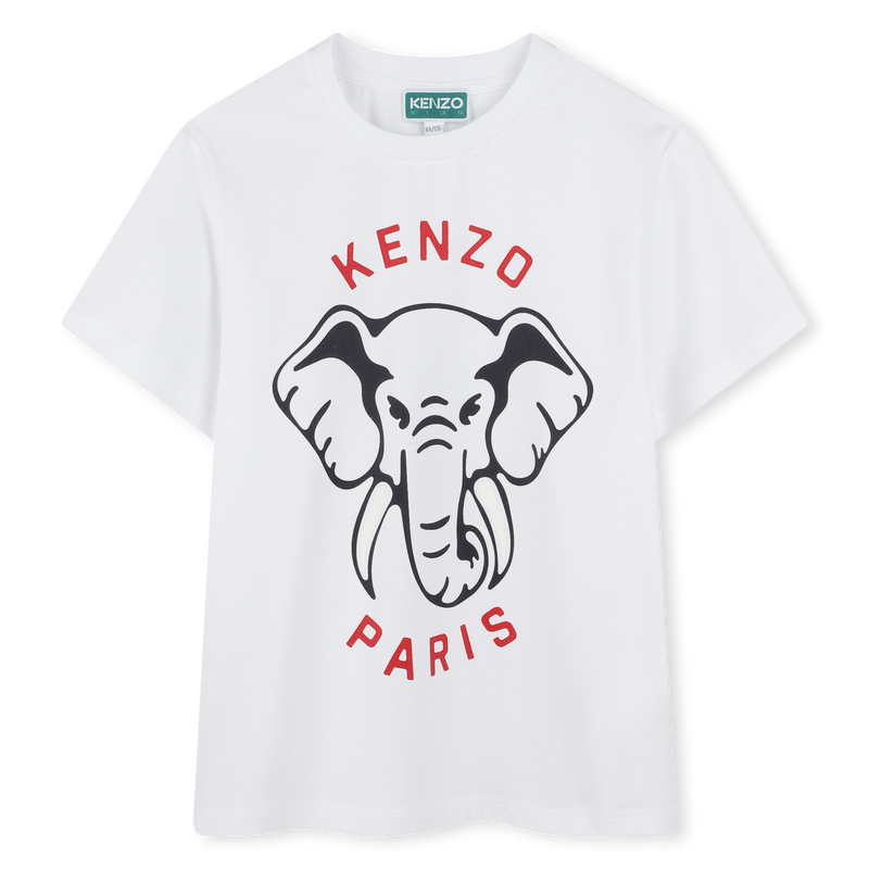 Short-sleeved cotton T-shirt KENZO KIDS 
                    BOY