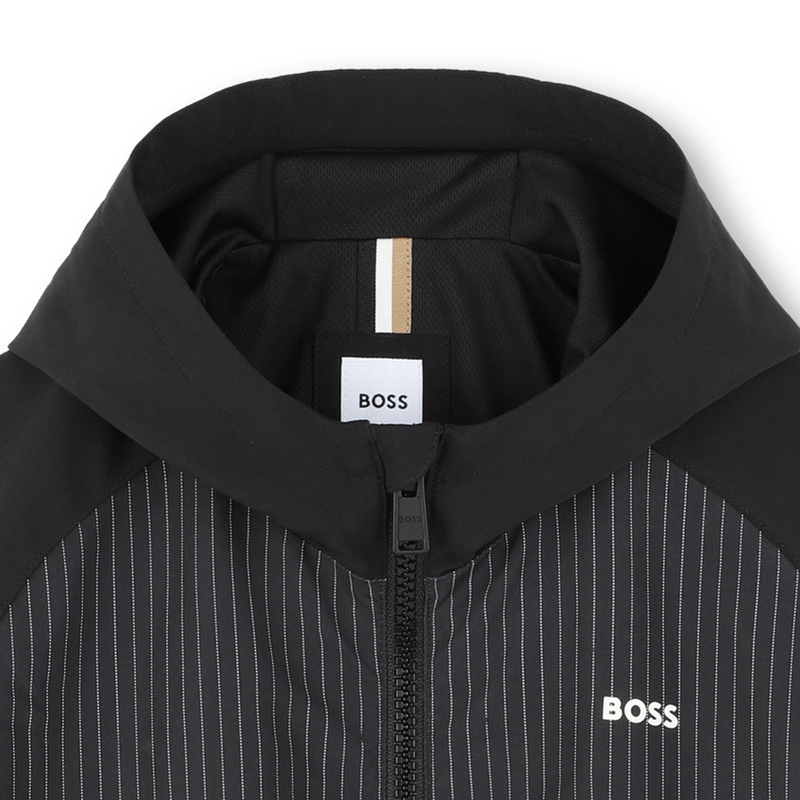 Zip-up hooded windbreaker BOSS 
                    BOY