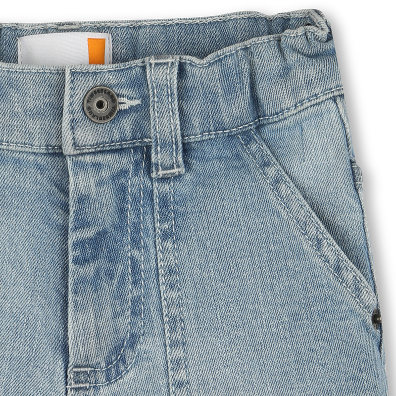 Stretch denim shorts TIMBERLAND 
                    BOY