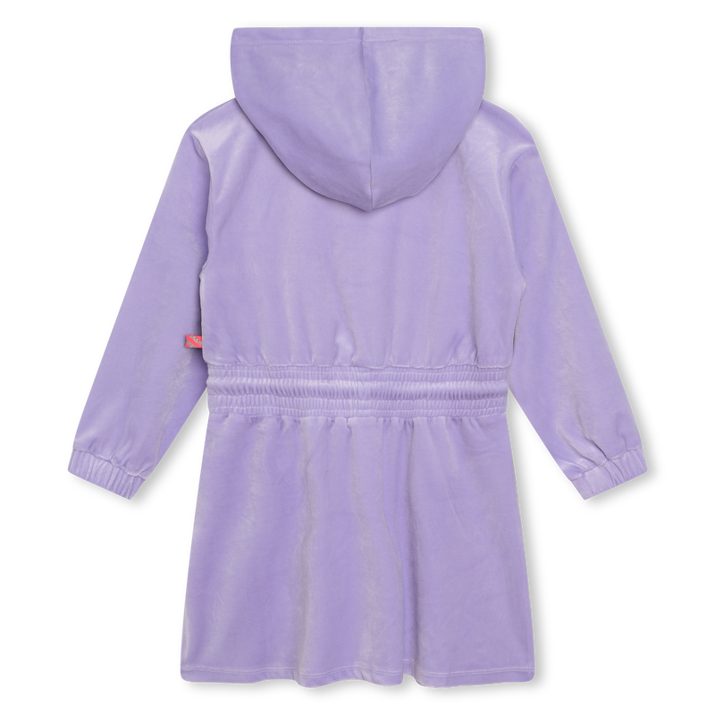 Hooded velvet dress BILLIEBLUSH 
                    GIRL