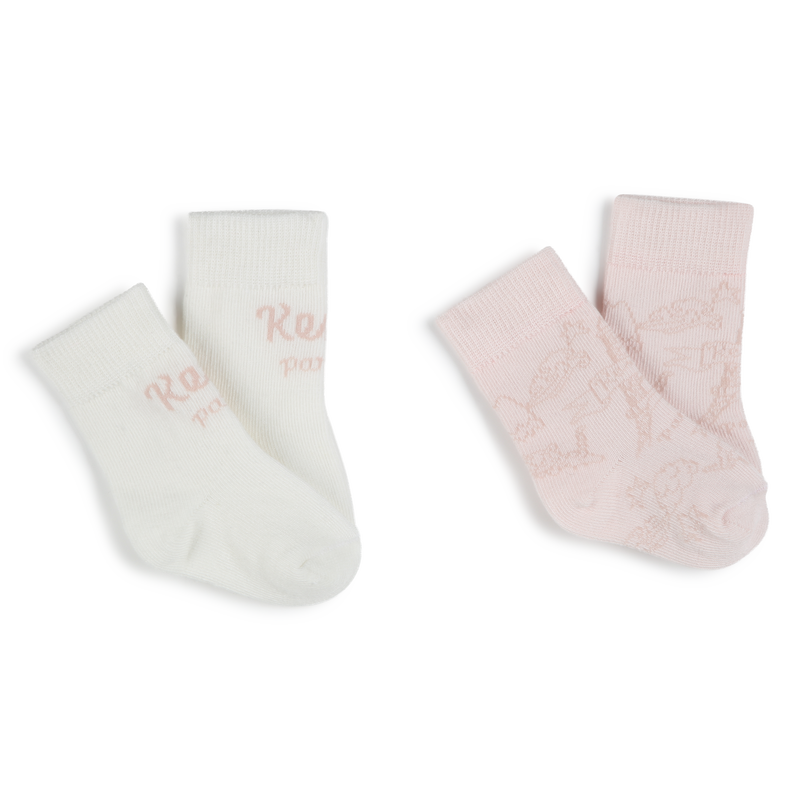 Jacquard Socks (Pack Of 2) KENZO KIDS 
                    UNISEX