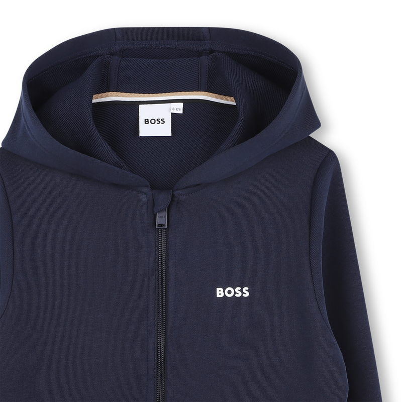 Zip-up hooded sweatshirt BOSS 
                    BOY