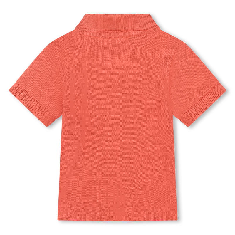Cotton Piqué Polo Shirt TIMBERLAND 
                    BOY