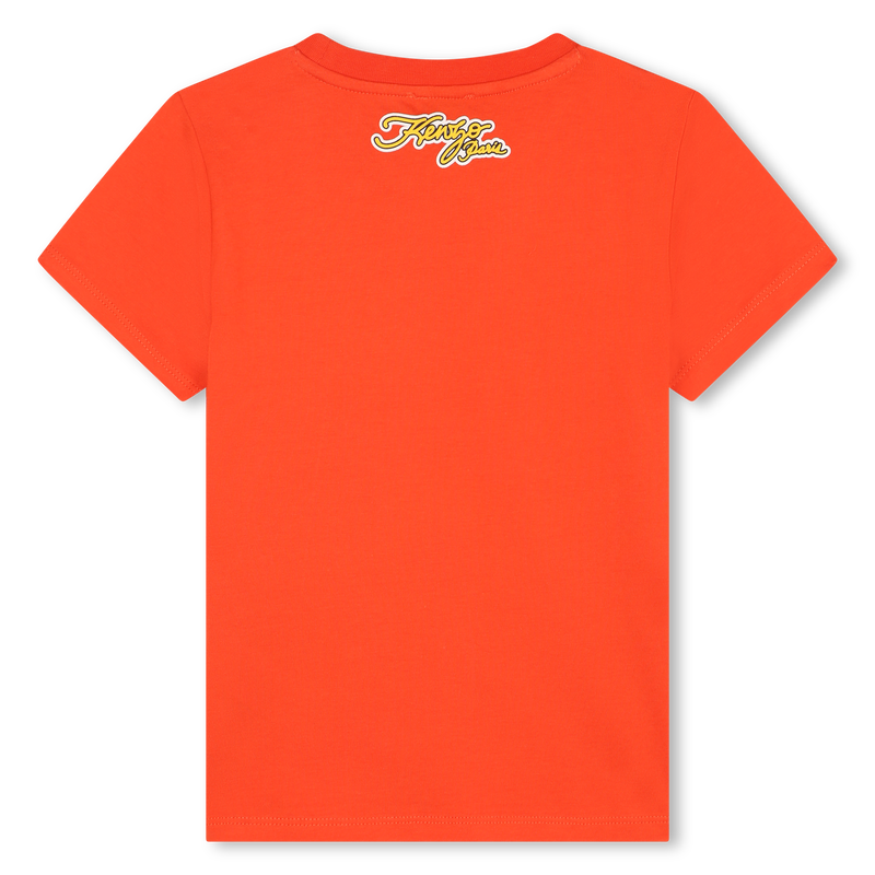 Printed cotton T-shirt KENZO KIDS 
                    BOY
