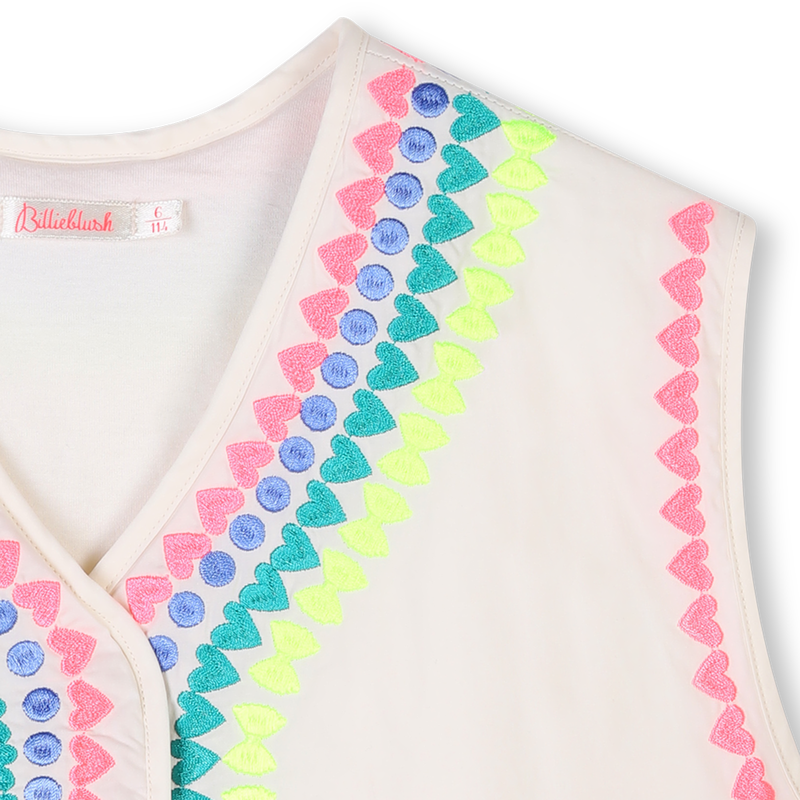 Cotton waistcoat BILLIEBLUSH 
                    GIRL