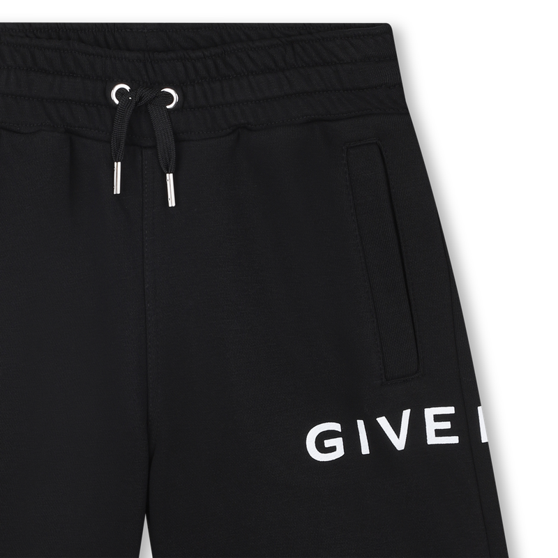 Fleece shorts with print GIVENCHY 
                    BOY