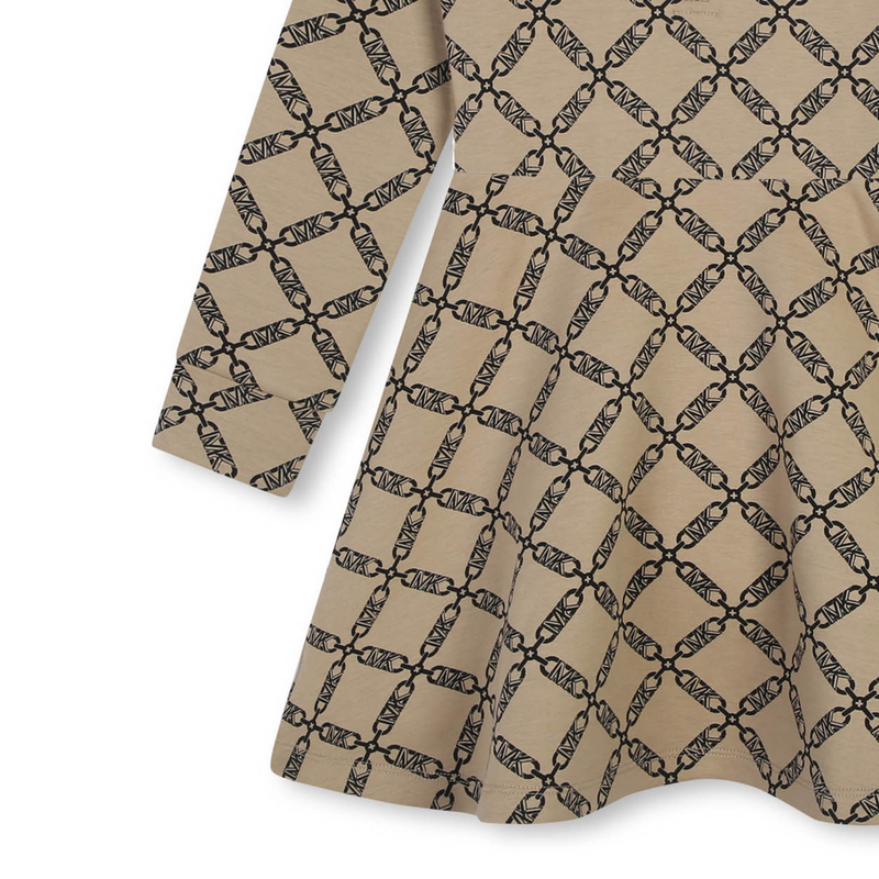 Long-Sleeved Zip-Up Dress MICHAEL KORS 
                    GIRL